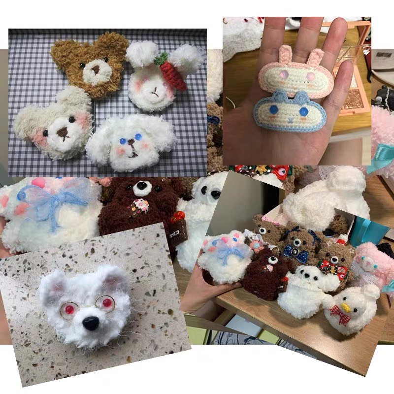 Mắt Ngọc Dán - Đá Giọt Sương Nhiều Màu Cho Thú Len, Thú Len Handmade - Gói 10 Cái