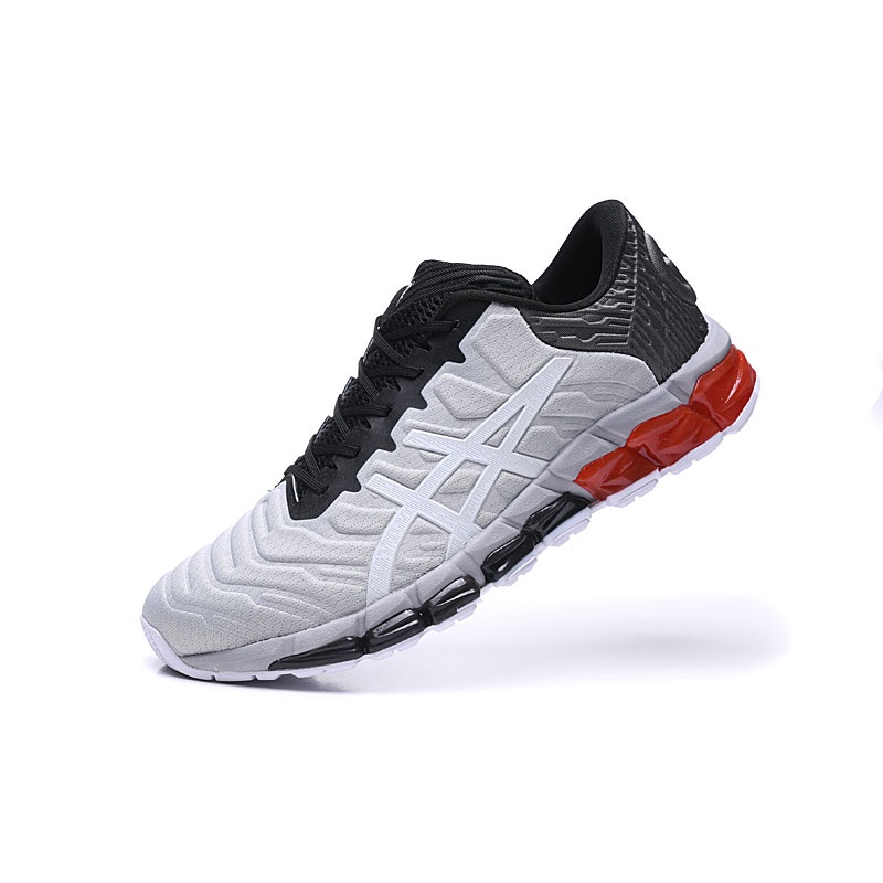 Giày Thể Thao Asics GEL- QUANTUM 360 5 Dệt Kim Thoáng Khí Chống Trượt / Mòn / Sốc Thời Trang Cho Nam