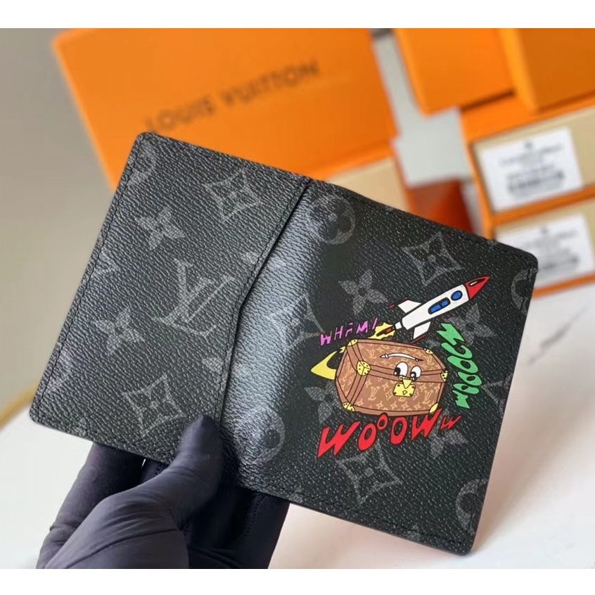 Louis Vuitton LV Túi xách nam mới với hộp 63144 Thẻ