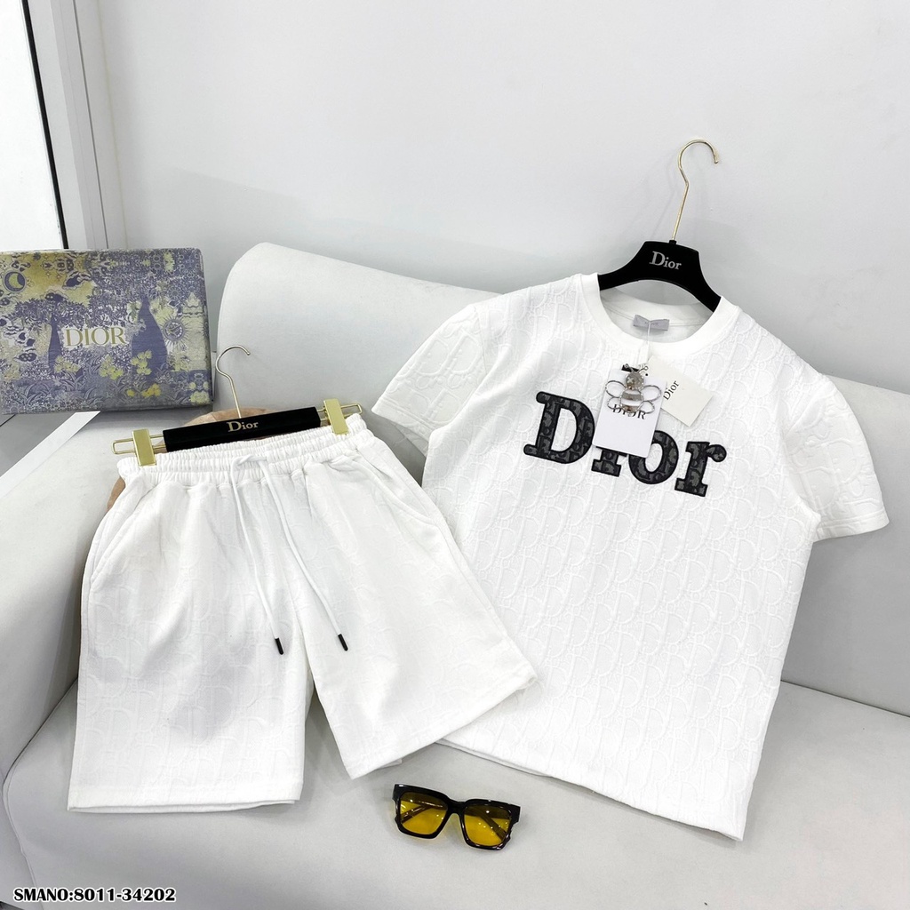 Bộ Quần Áo Di ô Nam Nữ Thêu Chữ Cực Xịn - Bộ Di ô Nam Nữ Dập Họa Tiết Nổi Siêu Đẹp