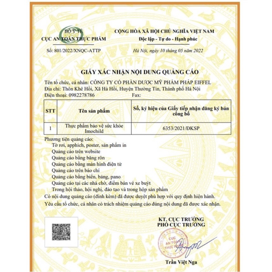 Imochild D3K2 - Bổ sung Vitamin D3 + K2, DHA giúp bé cao lớn thông minh tăng sức đề kháng