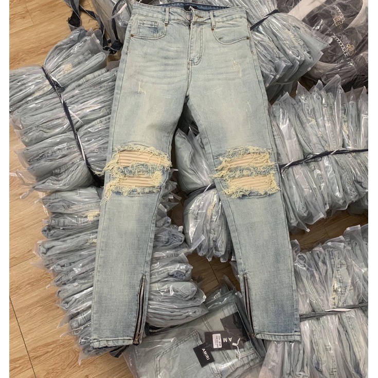 Quần jean MIKENCO Jeans Xanh.