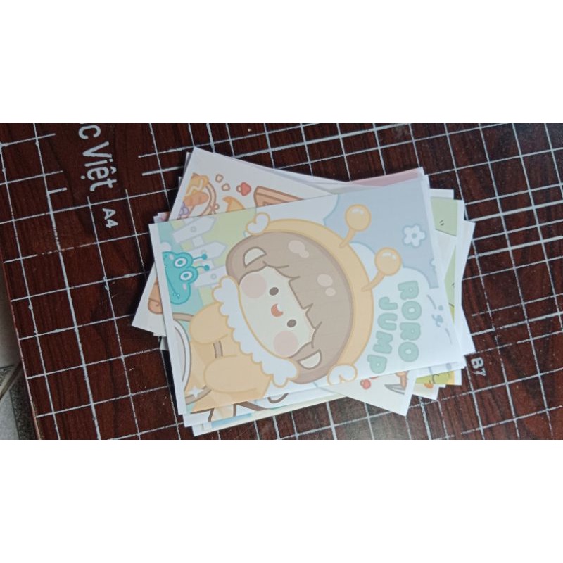 Set 10 túi giấy gói hàng, quà cute