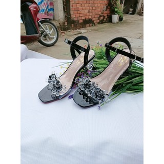 Ảnh thật xăng đan cao gót size 33 đến 44 cao 5p, 7p, 9p