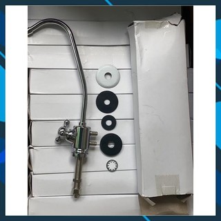 Vòi inox cổ cao ( ron trăng) 3 óng dùng cho máy lọc nước ion kiềm