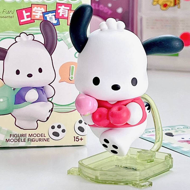 Mô Hình Búp Bê Trường Học Pochacco Thật Vui Nhộn Hợp Thời Trang Làm Quà Tặng