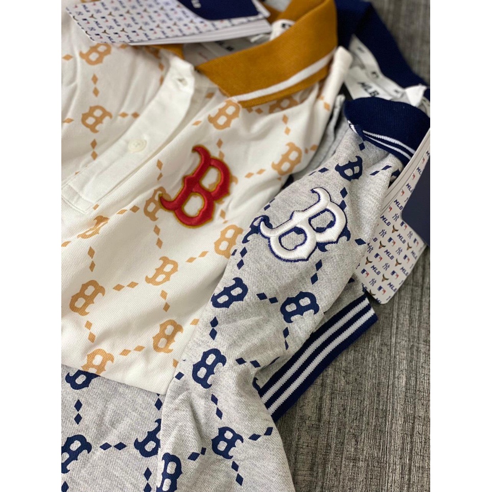 Áo Polo M.L.B In Chữ