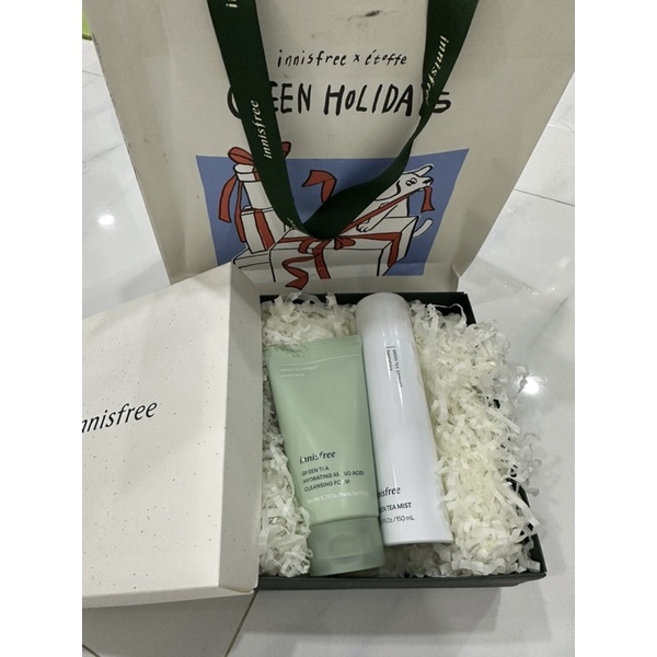 Sữa rửa mặt innisfree,Xịt khoáng innisfree