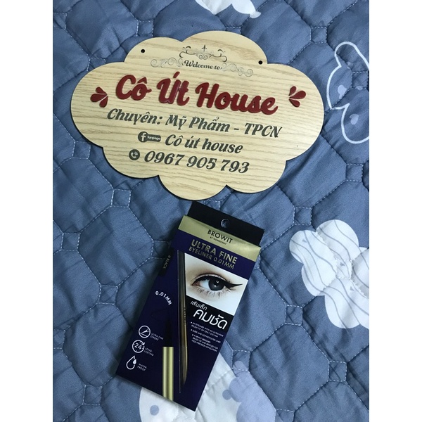 Bút kẻ mắt nước Browit Nongchat ultra fine eyeliner