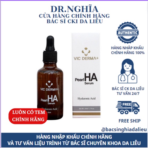 SERUM CẤP NƯỚC HA VIC DERMA PEARL 50ML HA VICDERMA
