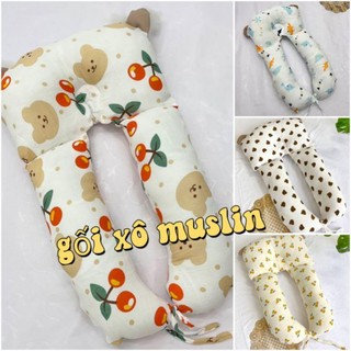 Gối chữ u ru bé ngủ chống giật mình