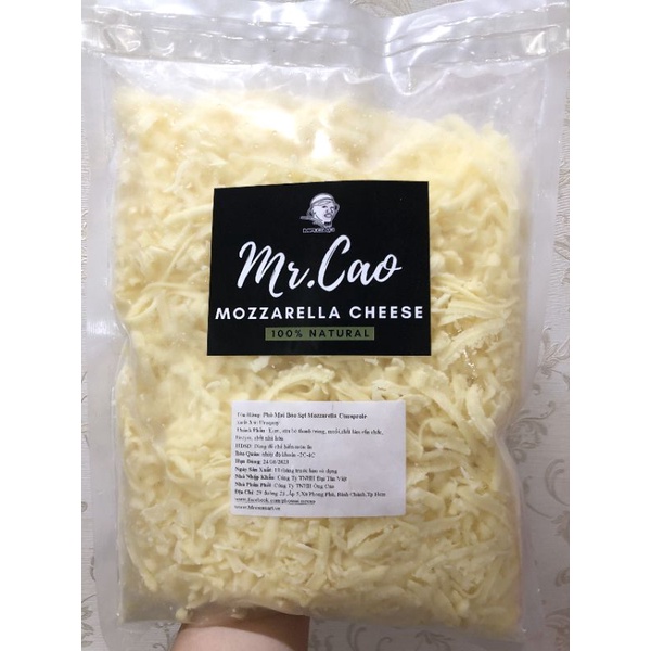 Phô mai Mozzarella Mr.Cao 1kg
