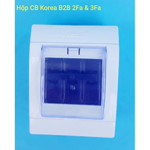 Hộp Cb Korea B2B dùng cho MCB 2F và 3F (CB tép đen)
