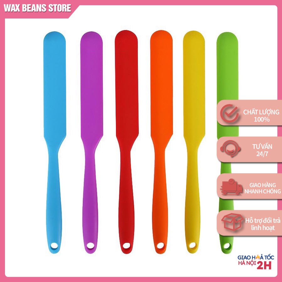 Que phết sáp silicon Tổng Kho Sỉ Wax Beans - Que phết sáp silicon chống dính sử dụng nhiều lần