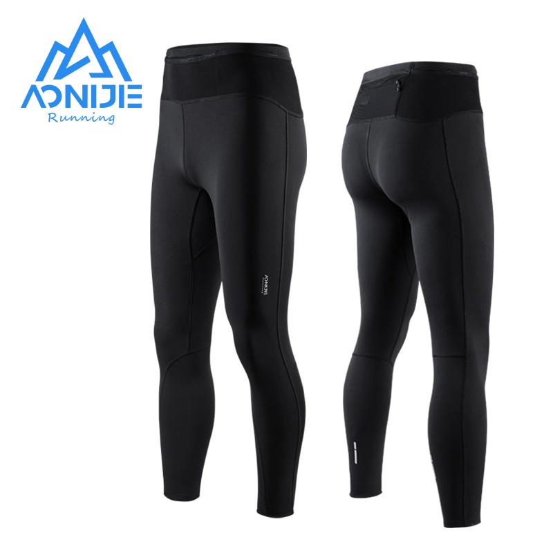 Aonijie Quần Legging Nén Nhanh Khô Có Túi Đựng FM5121 Thời Trang Thể Thao Cho Nam