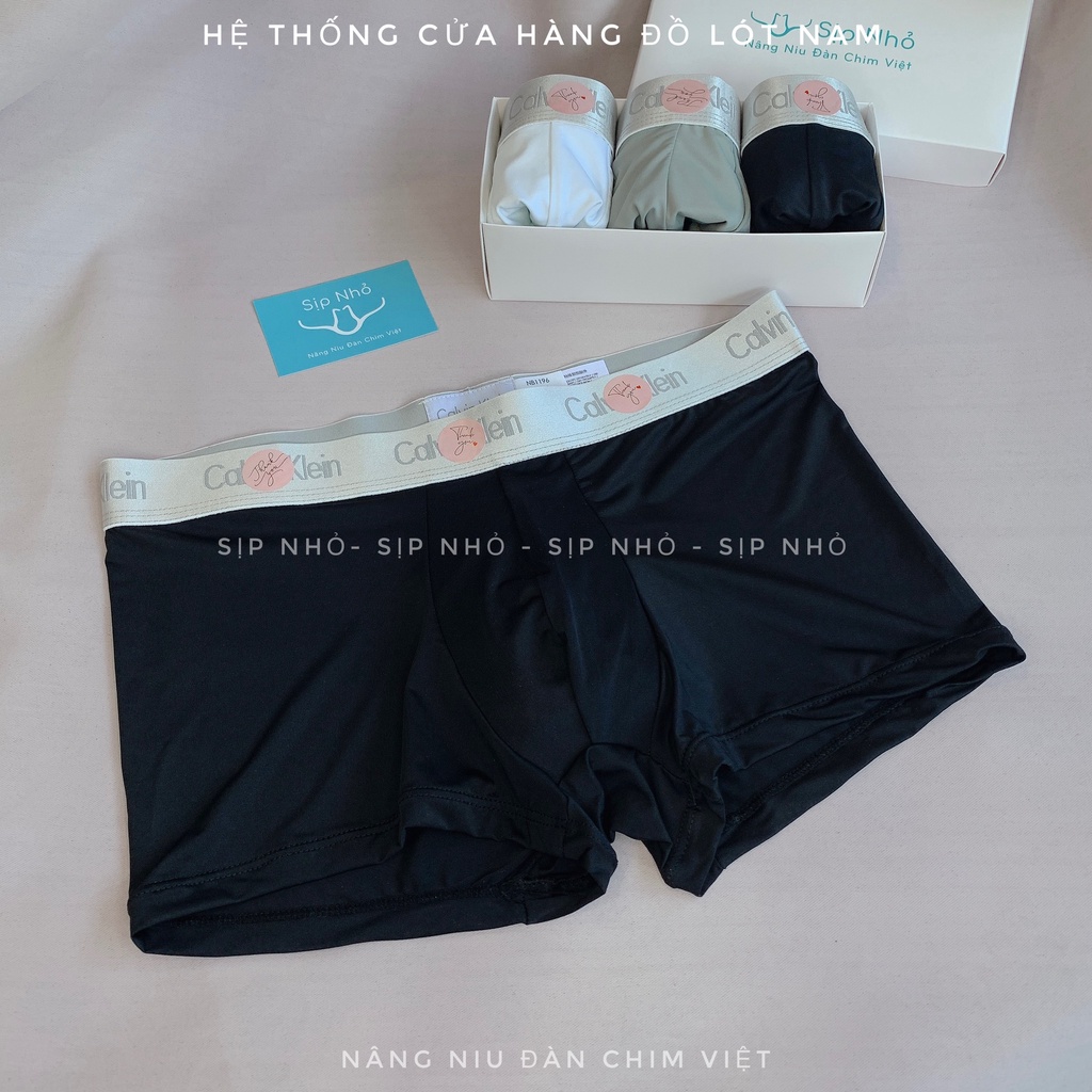 Quần sịp nam thun lạnh quần lót đùi nam chất thun co dãn mềm mịn thoải mái