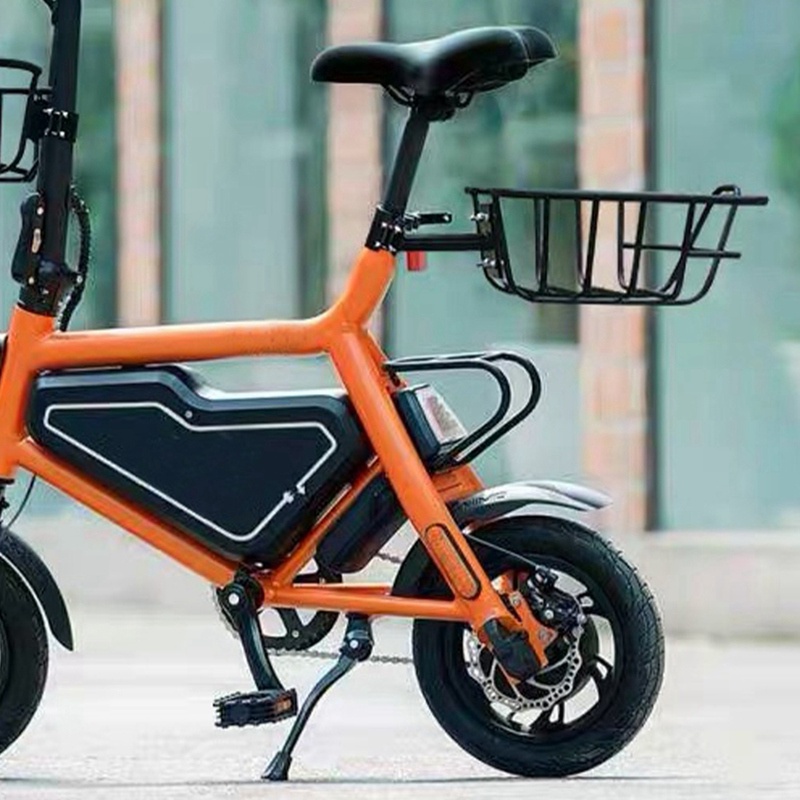 Giỏ Xe Đạp Có Dây Nâng Bằng Sắt Dày Dặn Tiện Dụng