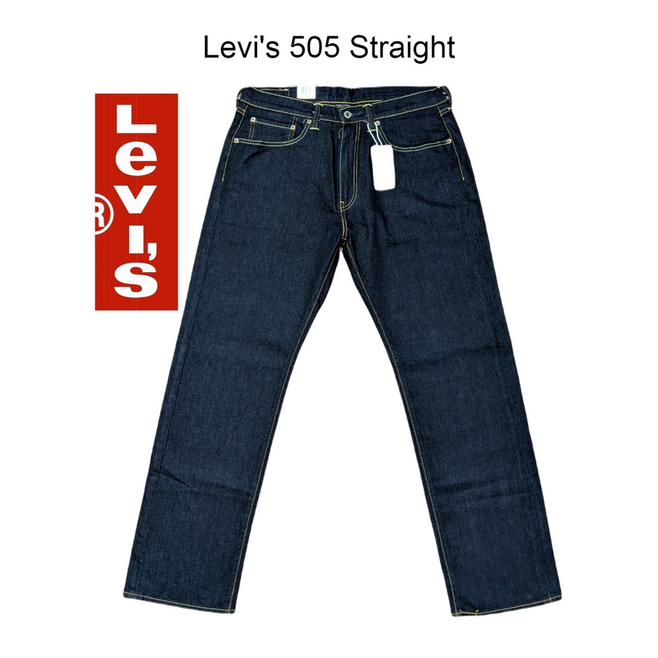 Quần jeans Nam Levi's 505 W34L32 Straight Hàng Hiệu