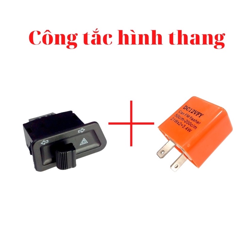 Công Tắc Xi Nhan Tích Hợp Haza Gắn Zin Các Dòng Xe Honda,Wave,SH,…
