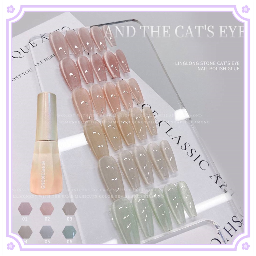 Lọ Gel Sơn Móng Tay 15ml 6 Màu Sắc Tùy Chọn Nhẹ Nhàng