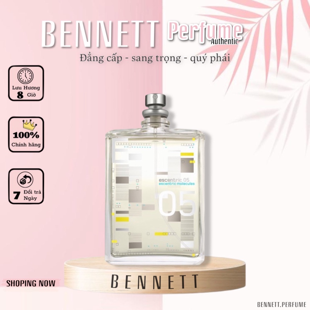 - 𝐁𝐄𝐍𝐍𝐄𝐓𝐓 - Nước Hoa Unisex | | Escentric Molecules Escentric 05