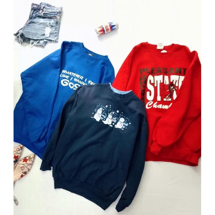 ÁO SWEATER MỸ 2HAND LOẠI 1 UNISEX