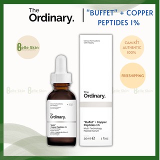 Serum Chống Lao Hóa, Giảm Sẹo Mụn The Ordinary Buffet + Copper Peptides 30ml
