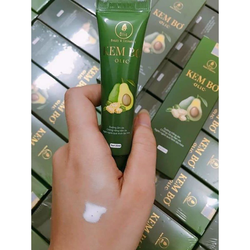 Kem dưỡng bơ Olic tuýp 20ml