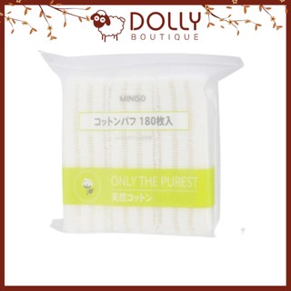 Bông tẩy trang Miniso Only the purest 180 miếng