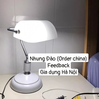 Đèn bàn làm việc banker lamp đèn decor cổ điển thiết kế sang trọng