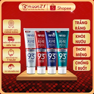 Kem đánh răng trắng răng MEDIAN 93% 120g Auth Hàn Quốc