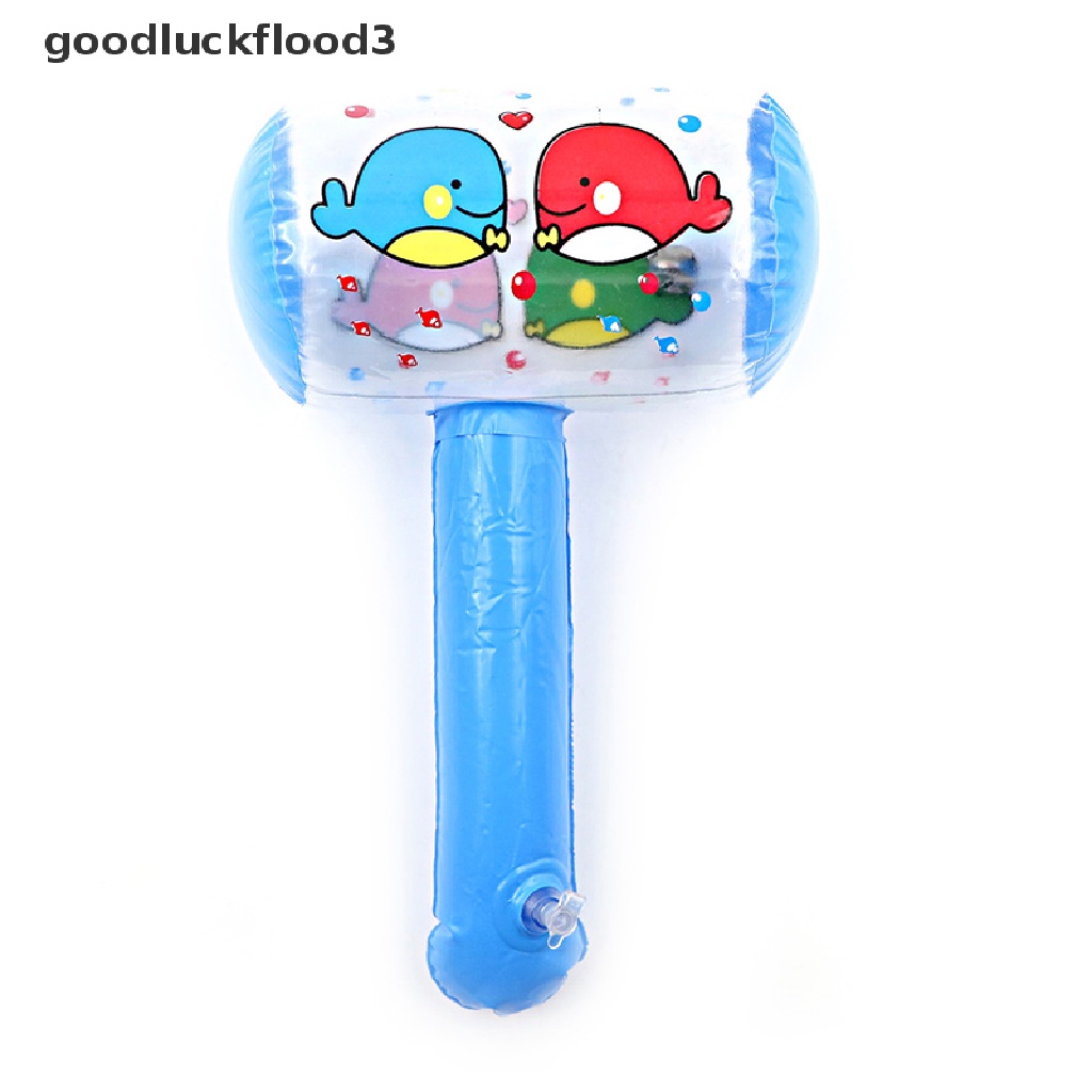 1 Búa Bơm Hơi Hình Hoạt Hình Có Chuông Màu Sắc Ngẫu Nhiên