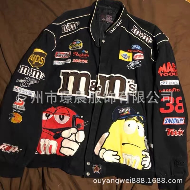 Áo khoác racing m&m