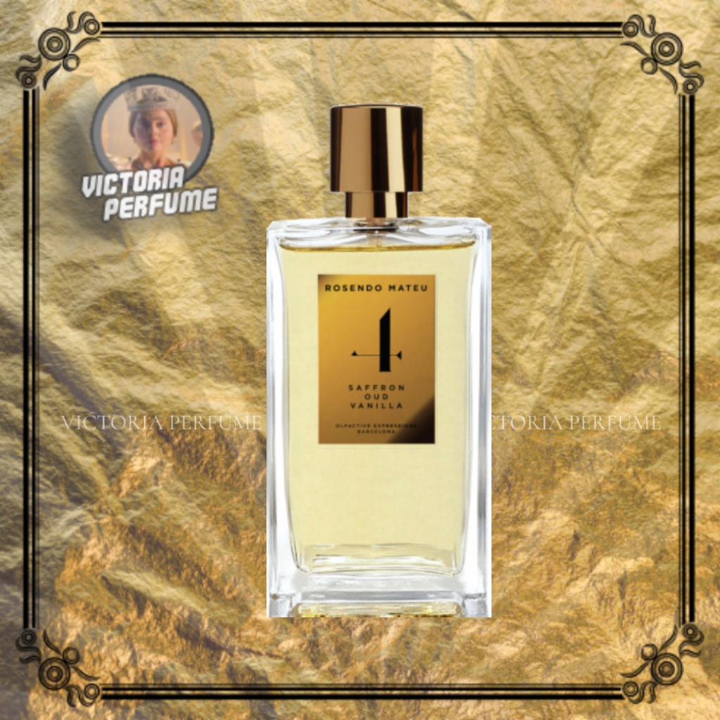 Rosendo Mateu - Nước hoa Nº 4 Saffron, Oud, Vanilla Olfactive Expressions 10ml