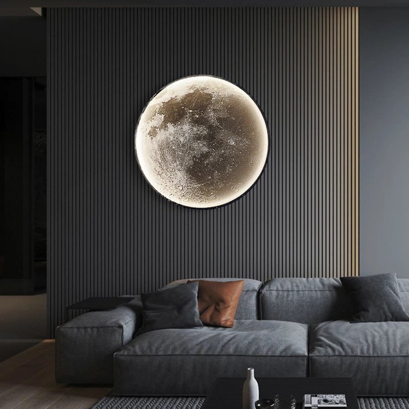 ĐÈN LED MẶT TRĂNG CAO CẤP TREO TƯỜNG