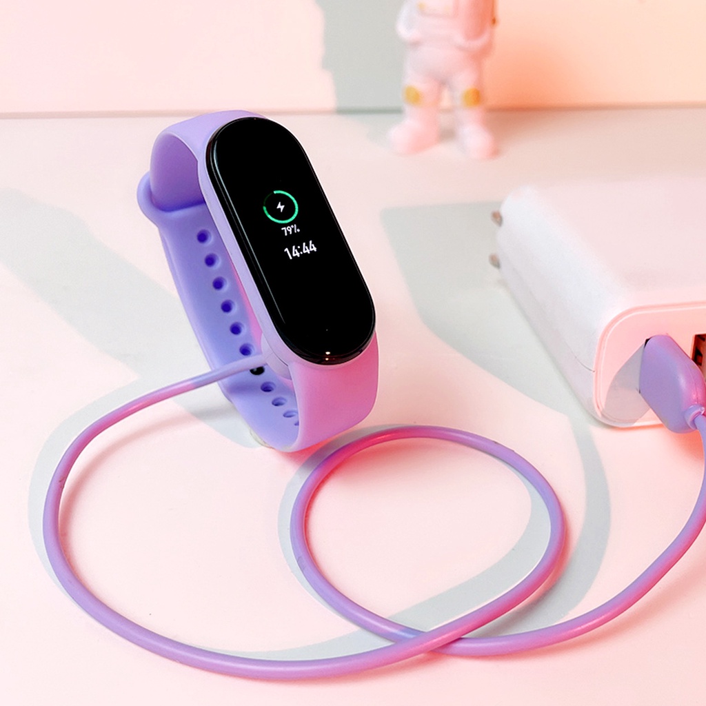 Cáp Sạc Từ Tính Cổng USB Thay Thế Cho Đồng Hồ Thông Minh Xiaomi Mi Band 5 6 7 Miband 6 Miband 7