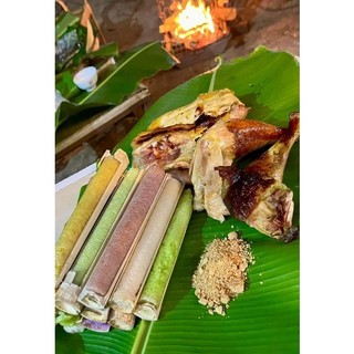(HCM - CHỈ GIAO HỎA TỐC) Set cơm lam ngũ sắc