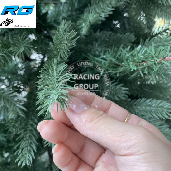 Cây Thông Noel PE Xanh Cây Thông Tự Động Cao 1m8 Tặng Kèm 1 Ngôi Sao Xi Bóng Trang Trí Giáng Sinh Hàng Việt Nam cao cấp