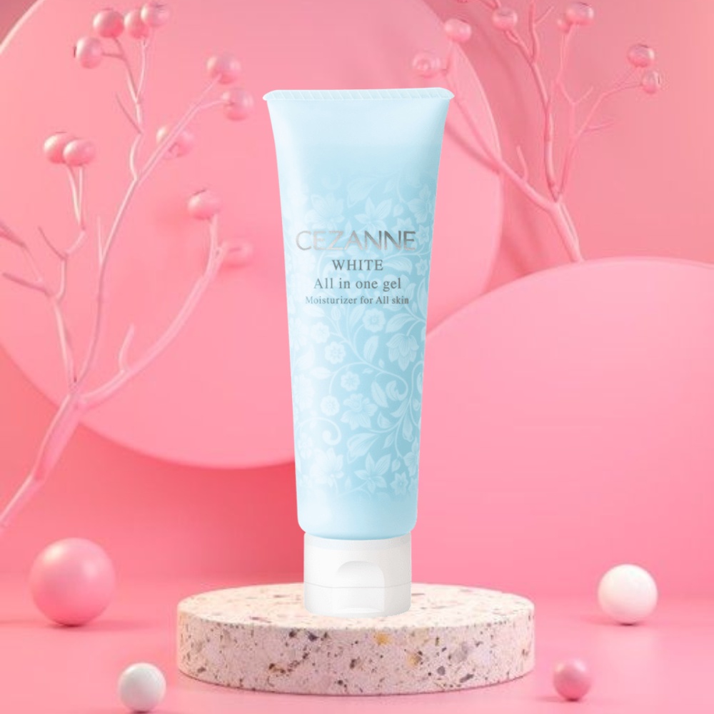 Kem dưỡng ẩm và trắng da Cezanne Moisture Whitening Gel Nhật Bản 80g