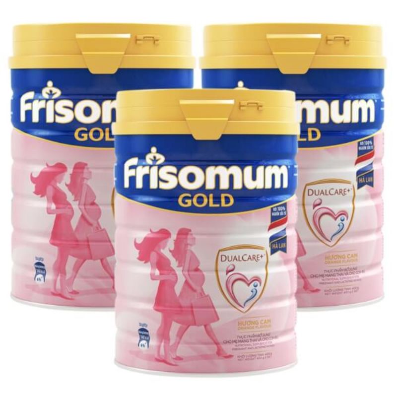 Sữa Frisomum Gold hương cam lon 400g
