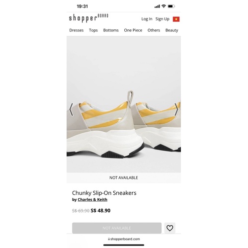 Pass giày C&K size 36