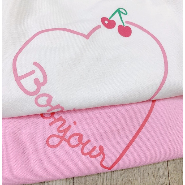 HQ- Bộ áo và quần váy nỉ size 100-150