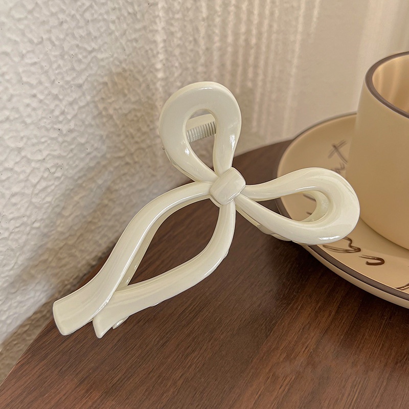 Kẹp Tóc Hình Cá Mập / Hình Học Đính Nơ Kiểu Hàn Quốc Dễ Thương