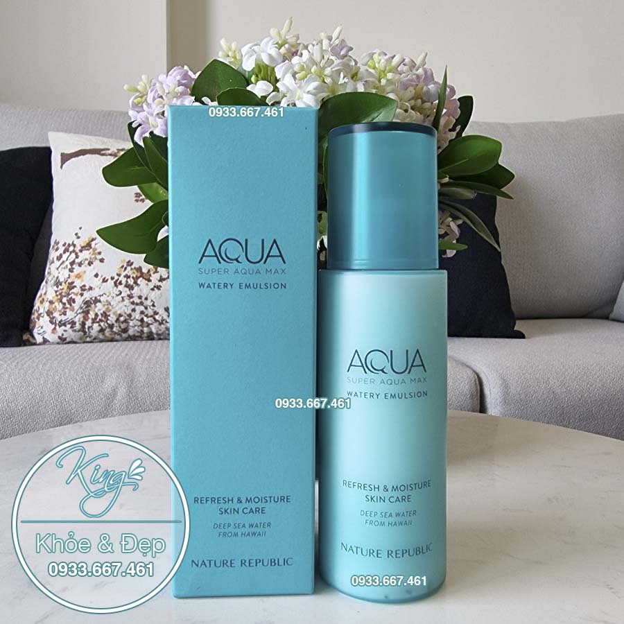 Sữa Dưỡng Nature Republic Aqua Super Aqua Max Watery Emulsion