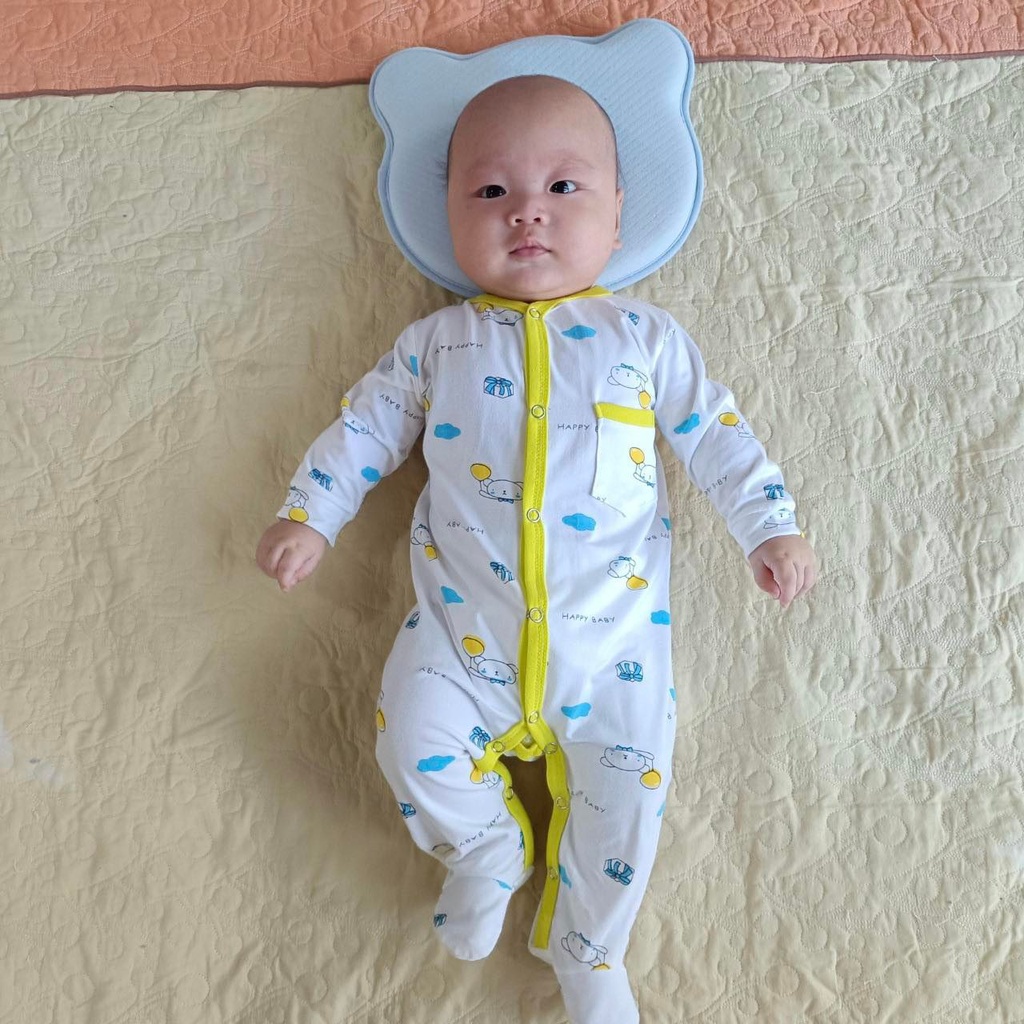 BODY dài tay cho bé từ 3-12kg, vải sợi tre mềm mịn cho làn da của bé, Mua 3 áo giảm 30k.