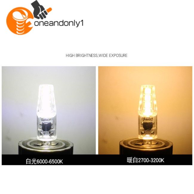 Bóng Đèn Bắp G4 LED AC / DC12V220V 2W 3 Màu Tiết Kiệm Năng Lượng 835
