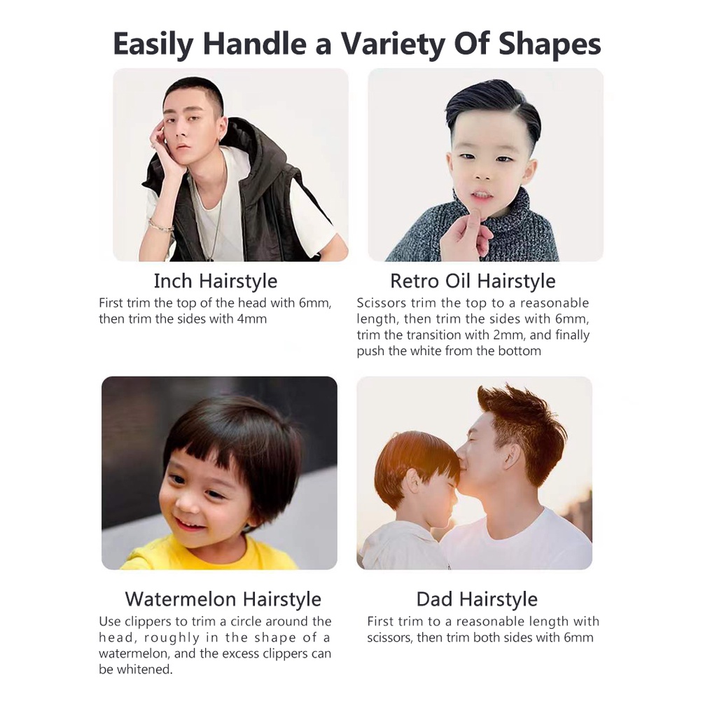 Máy cạo râu Cắt Tóc / Cạo Râu Mini Đa Năng Chống Thấm Nước IPX7 Xiaomi