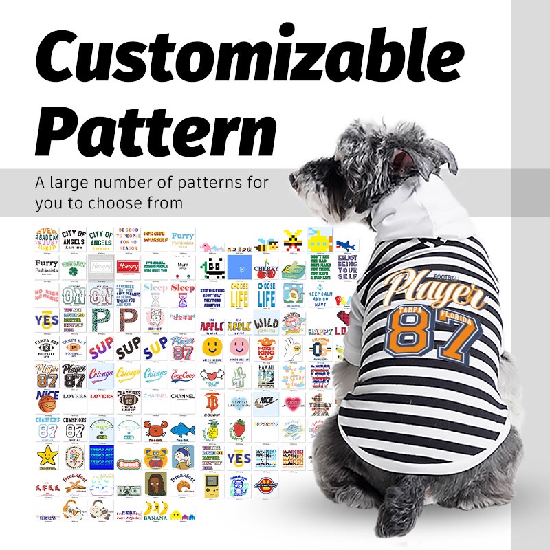 HamshMoc Áo Hoodie Mềm Mại Thoáng Khí In Họa Tiết Hamsa Cho Thú Cưng