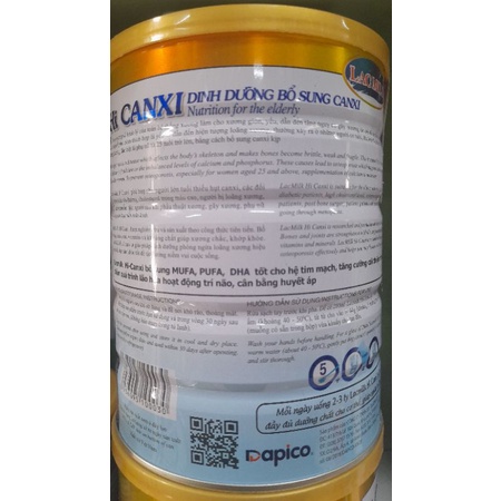 Lon sữa 900g Lacmilk HI-CANCI