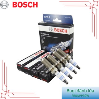 Bugi đánh lửa bosch fr8npp30w chân dài, điện cực bạch kim kép , xuất xứ china | hibushop